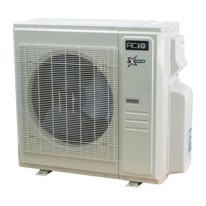 36,000 BTU ACiQ Extreme 23 SEER2 Dual Zone Floor Mount Mini Split Heat Pump System - R454B | 230V - 12 + 12 - ACiQ-36Z-HH-M5C / ACIQ-12FM-HH-MD-2  Mini Split Systems Direct