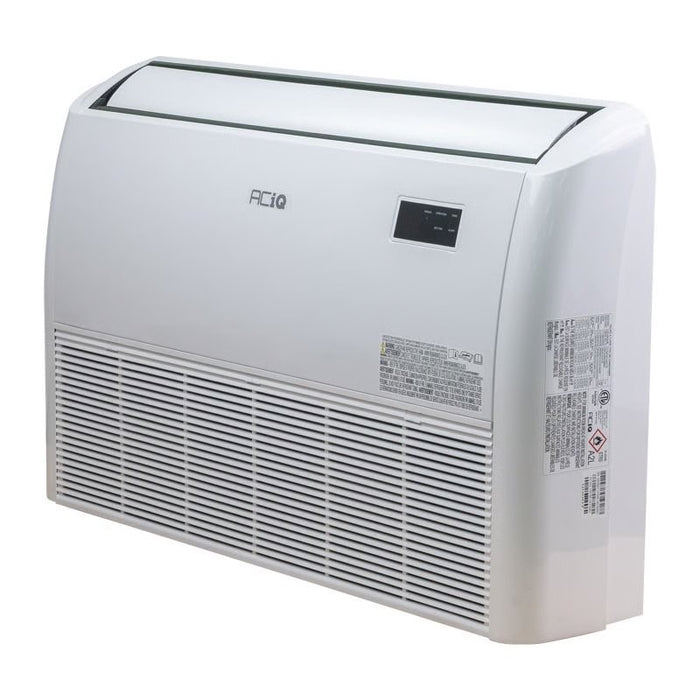 36,000 BTU ACiQ Extreme 23 SEER2 Dual Zone Floor Mount Mini Split Heat Pump System - R454B | 230V - 9 + 18 - ACiQ-36Z-HH-M5C / ACIQ-09FM-HH-MD / ACIQ-18FM-HH-MD  Mini Split Systems Direct