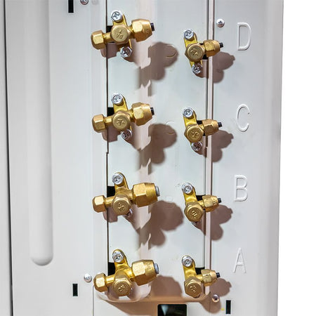 36,000 BTU ACiQ Extreme 23 SEER2 Dual Zone Slim Ceiling Casette Mini Split Heat Pump System - R454B | 230V - 12 + 18 - ACiQ-36Z-HH-M5C / SCC-12-HH-MB / SCC-18-HH-MB  Mini Split Systems Direct