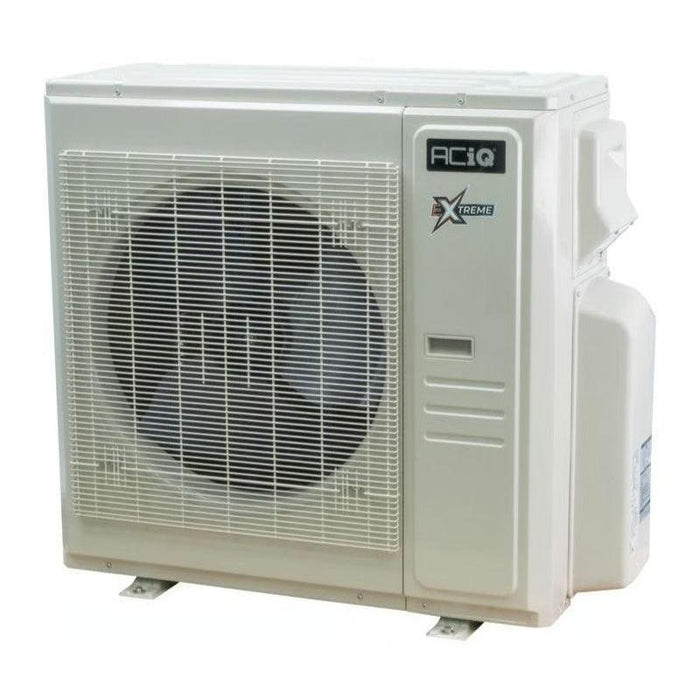 36,000 BTU ACiQ Extreme 23 SEER2 Tri Zone Ceiling Cassette Mini Split Heat Pump System - R454B | 230V - 12 + 18 + 18 - ACiQ-36Z-HH-M5C / ACIQ-12CC / ACIQ-18CC-2  Mini Split Systems Direct