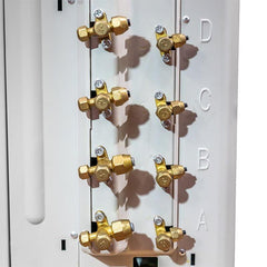 36,000 BTU 23 SEER2 ACiQ Extreme 3-Zone Slim Ceiling Cassette Mini Split System | R454B | 230v - 12+18+18