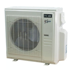 36,000 BTU 23 SEER2 ACiQ Extreme 3-Zone Slim Ceiling Cassette Mini Split System | R454B | 230v - 6+9+18