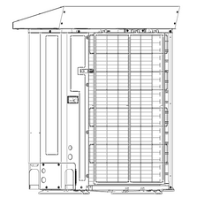 Daikin Single & Double Fan Snow Visor - KPS00344