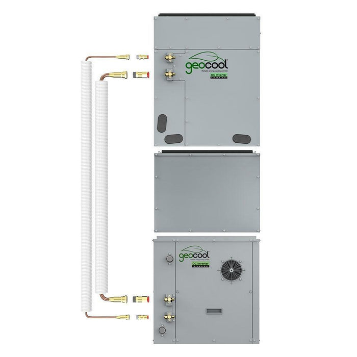 4 Ton 71 EER2 GeoCool Geothermal Heat Pump Vertical Package Unit - Downflow w/ Top Return - GCSHPM048IN / GCSCAM048GN / GCSBLM013 / GCNV-VD00-3834  Mini Split Systems Direct