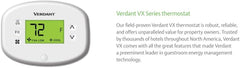 Verdant VX Wireless Energy Management Thermostat Kit with built-in Occupancy Detection - VX-TW-KT-W