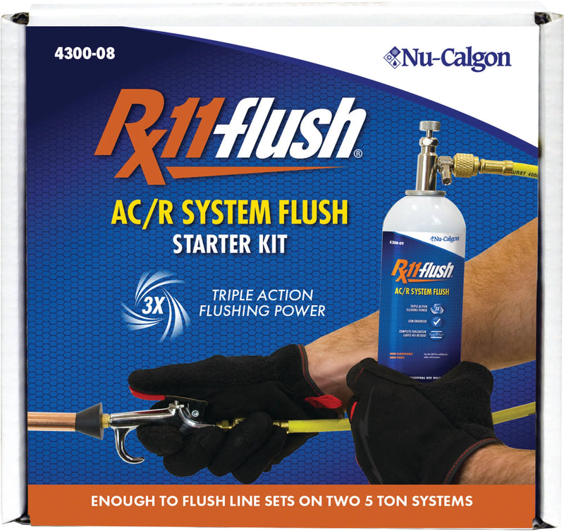 Nu-Calgon 4300-08 Rx11 Flush Starter Kit-2466014