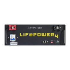 Signature Solar EG4 LifePower4 Lithium Battery | 48V 100AH | Server Rack Battery | UL1973, UL9540A