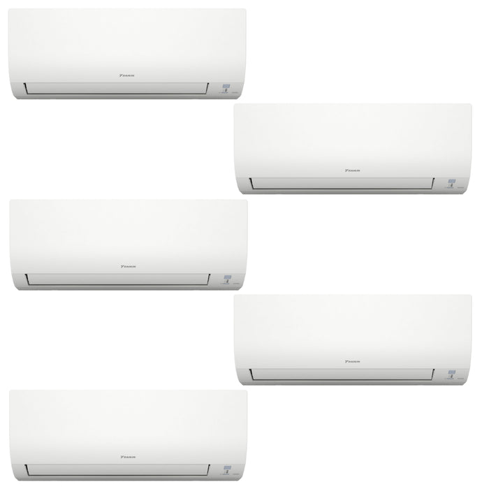 48,000 BTU 20 SEER2 Daikin 5 Zone Ductless Mini Split Heat Pump System - 7K-7K-7K-9K-9K - 5MXM48AVJU9 - (3) CTXV07AVJU9  - (2) FTXV09AVJU9  Mini Split Systems Direct