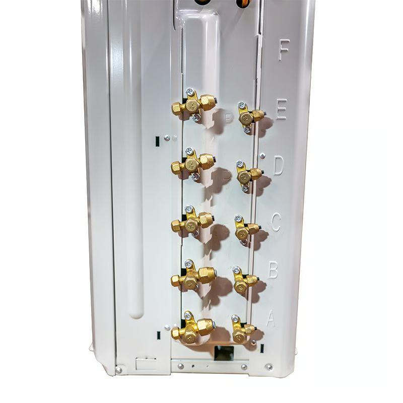 48,000 BTU 24 SEER2 ACiQ Standard 3-Zone Ceiling Cassette Mini Split System | R454B | 230v - 12+12+12 - ES-48Z-M6C / ACIQ-12CC-HH-MC-3  Mini Split Systems Direct