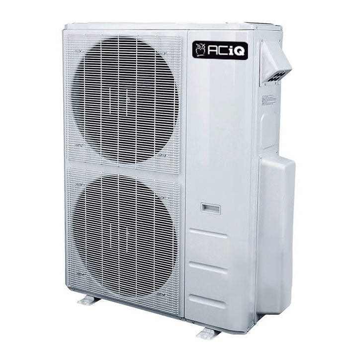 48,000 BTU 24 SEER2 ACiQ Standard 3-Zone Ceiling Cassette Mini Split System | R454B | 230v - 12+12+12 - ES-48Z-M6C / ACIQ-12CC-HH-MC-3  Mini Split Systems Direct