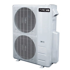 48,000 BTU ACIQ Standard 24 SEER2 Tri Zone Floor Mount Mini Split Heat Pump System - R454B | 230V - 9 + 9 + 18 - ES-48Z-M6C / ACIQ-09FM-HH-MD-2 / ACIQ-18FM-HH-MD  Mini Split Systems Direct
