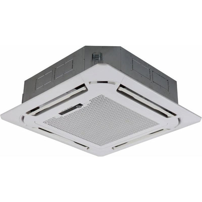 48,000 BTU ACiQ Standard 24 SEER2 Dual Zone Ceiling Cassette Mini Split Heat Pump System - R454B | 230V - 12 + 24 - ES-48Z-M6C / ACIQ-12CC-HH-MC / ACIQ-24CC-HH-MC  Mini Split Systems Direct
