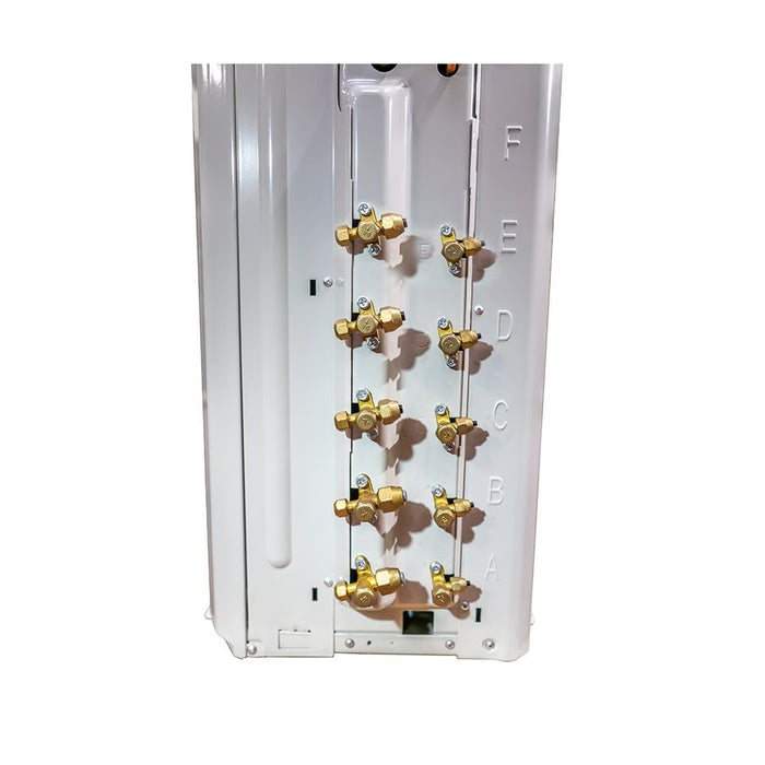 48,000 BTU ACiQ Standard 24 SEER2 Dual Zone Ceiling Cassette Mini Split Heat Pump System - R454B | 230V - 18 + 18 - ES-48Z-M6C / ACIQ-18CC-HH-MC-2  Mini Split Systems Direct