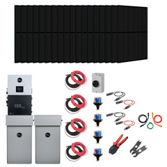 Complete Hybrid Solar Kit - EG4 PowerPro ESS | 12 kW AC Output | Up To 45 kWh Battery Backup [Kit-E0007]