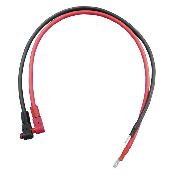 4AWG Cable-5/16” Lugs + Pluggable Battery Pole Connector  -Black and Red - S200-200CM-S80-80CM-S30-30CM  Mini Split Systems Direct