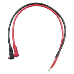 4AWG Cable-5/16” Lugs + Pluggable Battery Pole Connector -Black and Red