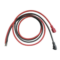 4AWG Cable-5/16” Lugs + Pluggable Battery Pole Connector -Black and Red