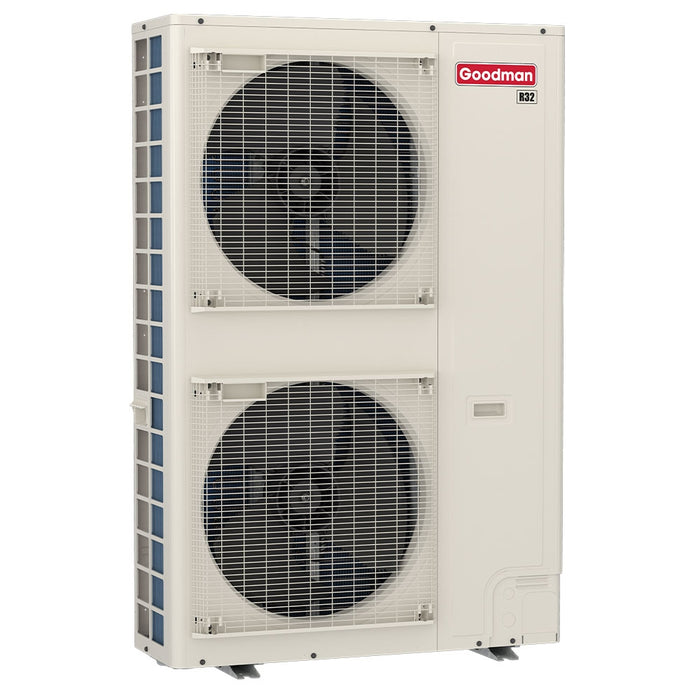 Goodman 5 Ton 17.0 SEER2 R-32 Dual Fuel System | GZV7SA6010 | CAPEA6030C3 | GRVT801005CN | 21" Cabinet Width Upflow/Downflow Coil | 100,000 BTU/h 80.0% AFUE Downflow Natural Gas Two-Stage Furnace
