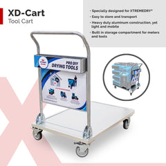 XPOWER XDP1 XTREMEDRY Mojave Drying System Package Pro DIY Water Damage Restoration Solution, WDR, Jan-San, Commercial LGR Dehumidifier, Air Movers