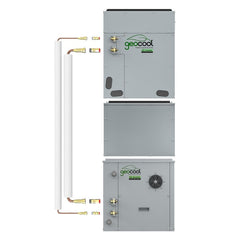 4 Ton 71 EER2 GeoCool Geothermal Heat Pump Vertical Package Unit - Downflow w/ Top Return