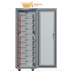 50kWh RUiXU Lithium Batteries Kits | 10 Batteries + 10 Slot Cabinet | CEC | SGIP - RUiXU-10BKT-RX-50kWh-HC  Mini Split Systems Direct