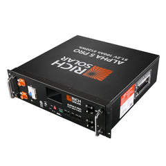 Rich Solar ALPHA 5 PRO | 51.2V 100Ah LiFePO4 Battery | Premium 48V Server Rack Lithium Battery for Residential, Commercial, RVs, Off-Grid | 7,000 Lifetime Cycles | 10 Year Warranty | UL1973, UL9540A Certified