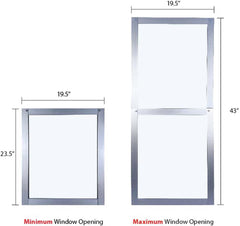 Soleus Air Sliding Window Kit