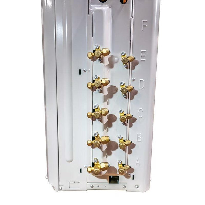 55,000 BTU ACIQ Standard 22 SEER2 Tri Zone Floor Mount Mini Split Heat Pump System - R454B | 230V - 9 + 9 + 24 - ES-55Z-M6C / ACIQ-09FM-HH-MD-2 / ACIQ-24FM-HH-MD  Mini Split Systems Direct