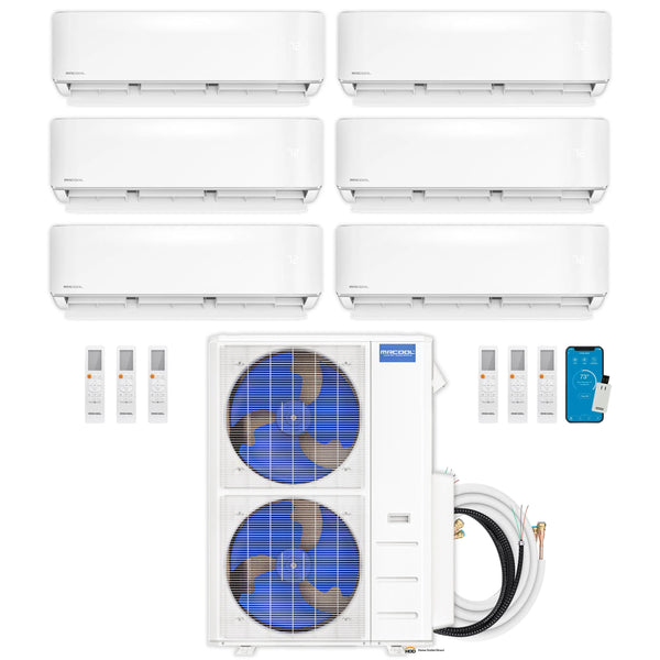 5th Gen MRCOOL® DIY Multi Zone Mini Split - Build Your Own 2/3/4/5/6 Zone MRCOOL® DIY Multi Zone Ductless Mini Split Air Conditioner and Heat Pump System