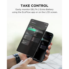 EF ECOFLOW Solar Generator DELTA 2 with 160W Solar Panel, LFP(LiFePO4) Battery, Fast Charging, Portable Power Station for Home Backup Power, Camping & RVs