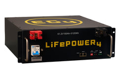 Signature Solar EG4 LifePower4 Lithium Battery | 48V 100AH | Server Rack Battery | UL1973, UL9540A