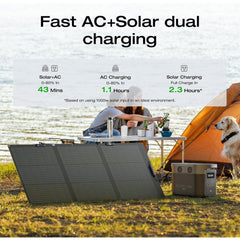 EF ECOFLOW Portable Power Station DELTA 3 Max, 2048Wh LiFePO4 Battery, Solar Generator (Solar Panel Optional), 3400W X-Boost Output, Ultra-Fast 0-80% Charging in 1.13 Hr, Home Backup & RV Camping