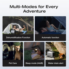 EF ECOFLOW WAVE 3 Portable Air Conditioner with Add-on Battery, 1800W/6100 BTU Cooling and 2000W/6800 BTU Heating, 1000W Fast Charging in 75 mins, 8H Wireless Running, APP Control, for camping, RVs - B0F4DJN74F-B0F4D4Z18S  Mini Split Systems Direct