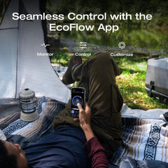 EF ECOFLOW WAVE 3 Portable Air Conditioner with Add-on Battery, 1800W/6100 BTU Cooling and 2000W/6800 BTU Heating, 1000W Fast Charging in 75 mins, 8H Wireless Running, APP Control, for camping, RVs - B0F4DJN74F-B0F4D4Z18S  Mini Split Systems Direct