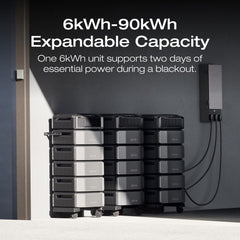 EF ECOFLOW Extra Battery for Delta Pro Ultra X, Expandable to 180kWh, Lifepo4 Battery for Home Backupm & Emergency