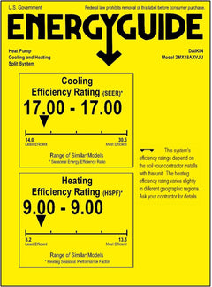 Daikin CIRRA Series 24,000 BTU 17 SEER2 2-Zone Ductless Mini Split Air Conditioner Heat Pump System 208/230V - 12K + 12K