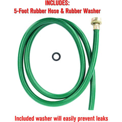 Free 5-Foot Dehumidifier Drain Hose with Rubber Washer ($19.99 Value)