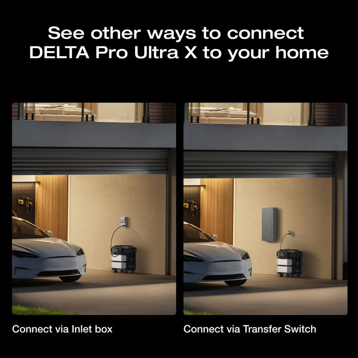 EF ECOFLOW Extra Battery for Delta Pro Ultra X, Expandable to 180kWh, Lifepo4 Battery for Home Backupm & Emergency