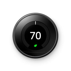 Google Nest Learning Thermostat - Programmable Smart Thermostat for Home - 3rd Generation Nest Thermostat - Works with Alexa