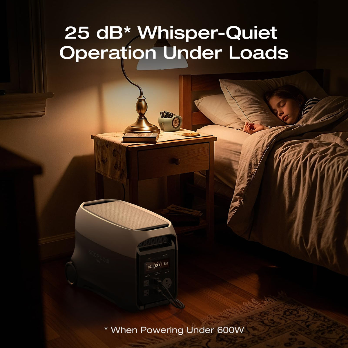 EF ECOFLOW DELTA 3 Ultra Portable Power Station, 3072Wh LiFePO4 Battery, 3600W (Surge 7200W) Output Home Power, Solar Generator for Home Use, Camping Accessories, Emergencies & RV Backup