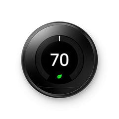 Google Nest Learning Thermostat - Programmable Smart Thermostat for Home - 3rd Generation Nest Thermostat - Works with Alexa