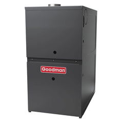 Goodman 5 Ton 17.0 SEER2 R-32 Dual Fuel System | GZV7SA6010 | CAPEA6030C3 | GRVT801005CN | 21" Cabinet Width Upflow/Downflow Coil | 100,000 BTU/h 80.0% AFUE Downflow Natural Gas Two-Stage Furnace
