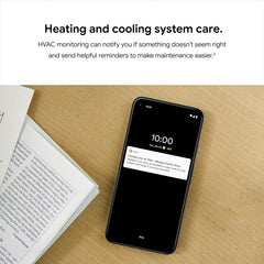 Google Nest Learning Thermostat - Programmable Smart Thermostat for Home - 3rd Generation Nest Thermostat - Works with Alexa