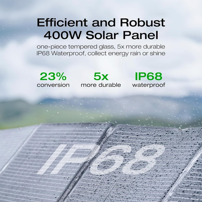 EF ECOFLOW Portable Power Station DELTA 3 Max, 2048Wh LiFePO4 Battery, Solar Generator (Solar Panel Optional), 3400W X-Boost Output, Ultra-Fast 0-80% Charging in 1.13 Hr, Home Backup & RV Camping
