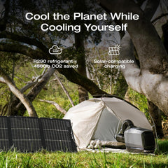 EF ECOFLOW WAVE 3 Portable Air Conditioner with Add-on Battery, 1800W/6100 BTU Cooling and 2000W/6800 BTU Heating, 1000W Fast Charging in 75 mins, 8H Wireless Running, APP Control, for camping, RVs - B0F4DJN74F-B0F4D4Z18S  Mini Split Systems Direct