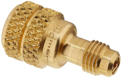 CPS AD87 Low-Side Adapter - 5/16" (1/2"-20) Female x 1/4" Male Adapter with Core and Depressor