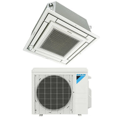Daikin VISTA 18,000 BTU 18.2 SEER2 Ceiling Cassette Mini Split Air Conditioner Heat Pump System 208/230V - RX18WMVJU9 / FFQ18W2VJU9-RX18WMVJU9 / FFQ18W2VJU9 / LS14121210DMSF / CW-144-RX18WMVJU9 / FFQ18W2VJU9 / LS14121215DMSF / CW-144-RX18WMVJU9 / FFQ18W2VJU9 / LS14121230DMSF / CW-144-RX18WMVJU9 / FFQ18W2VJU9 / LS14121250DMSF / CW-144  Mini Split Systems Direct