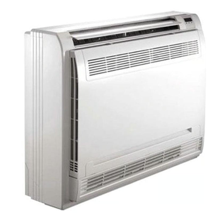 9,000 BTU 23 SEER ACiQ Single Zone Slim Floor Mount Mini Split System | Extreme Series - ACIQ-09FM-HH-MD / ACiQ-09ZPL-HP230C  Mini Split Systems Direct