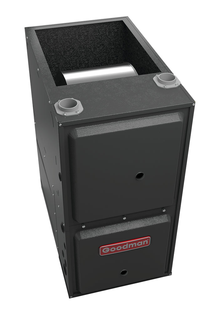 Goodman 5 Ton 16.0 SEER2 R-32 Dual Fuel System | GZV7SA6010 | CHPEA6030D3 | GCVC961205DN | Communicating | 21" Cabinet Depth Horizontal Coil | 120,000 BTU/h 96.0% AFUE Downflow/Horizontal Natural Gas Two-Stage Furnace