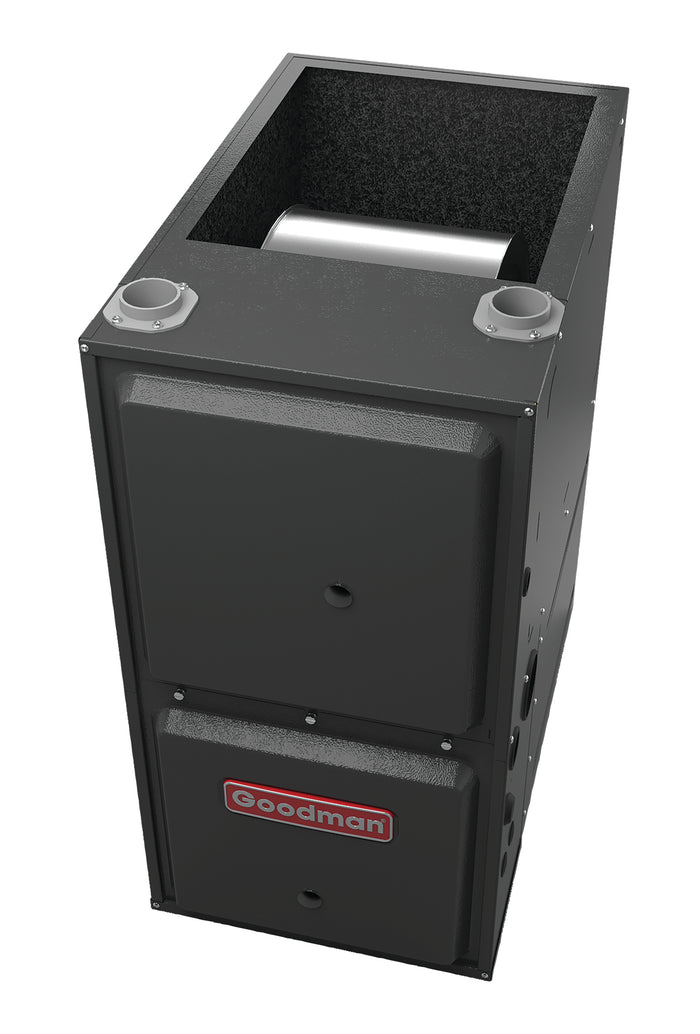 Goodman 5 Ton 16.0 SEER2 R-32 Dual Fuel System | GZV7SA6010 | CHPEA6030D3 | GCVC961205DN | Communicating | 21" Cabinet Depth Horizontal Coil | 120,000 BTU/h 96.0% AFUE Downflow/Horizontal Natural Gas Two-Stage Furnace